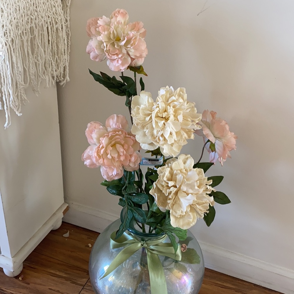 peony faux flowers set home ashland decor - Picture 3 of 12